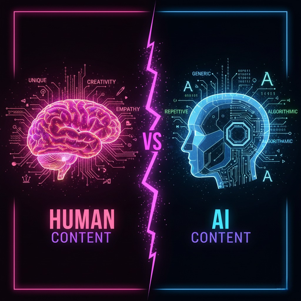 Human vs AI Content